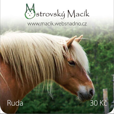 MAGNETKY Ostrovský Macík - Ruda