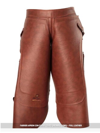 Podkovářská zástěra Con Cuero – Elite - celokožená